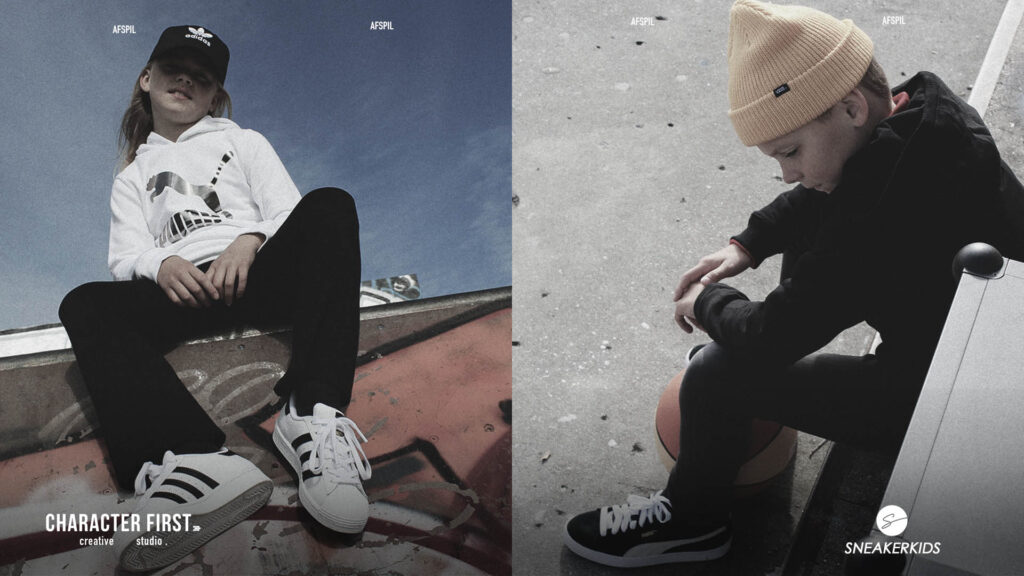 kampagnefilm character first Sneakerkids